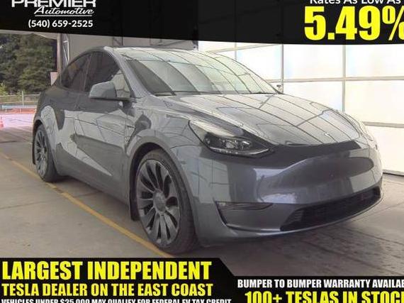 TESLA MODEL Y 2023 7SAYGDEF5PF614351 image